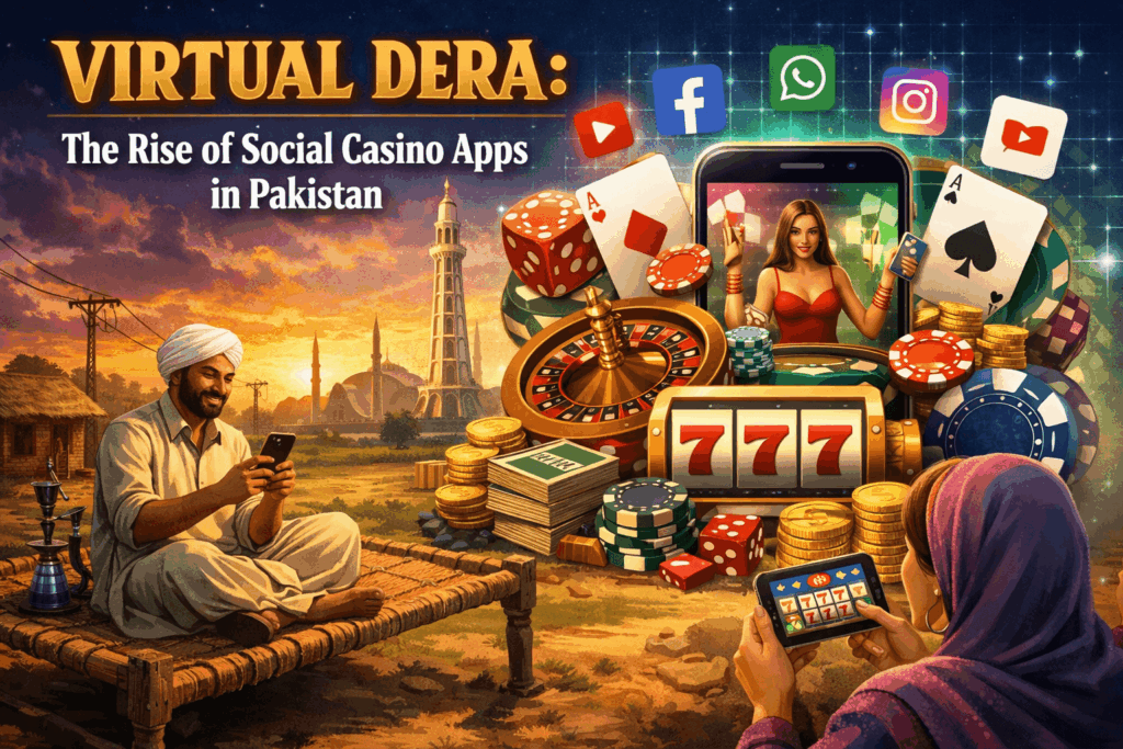 Virtual Dera: Naiknya Aplikasi Social Casino di Pakistan